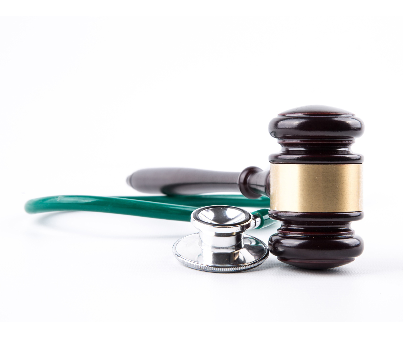 stethoscope and gavel